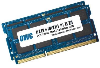 OWC OWC1333DDR3S04S memory module 4 GB 2 x 2 GB DDR3 1333 MHz1