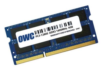 OWC OWC1600DDR3S4GB memory module 4 GB 1 x 4 GB DDR3 1600 MHz1