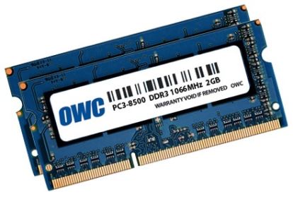 OWC OWC8566DDR3S4GP memory module 4 GB 2 x 2 GB DDR3 1066 MHz1
