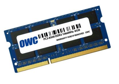 OWC 8GB, PC8500, DDR3, 1066MHz memory module 1 x 8 GB1