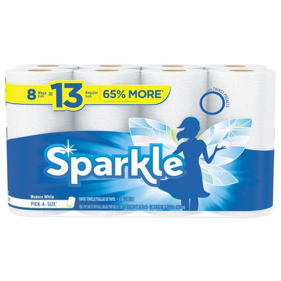 Sparkle® Pick-A-Size® Perforated Kitchen Roll Towels with Thirst Pockets®1