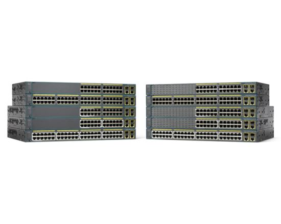 Cisco Catalyst C2960+48PSTS, Refurbished Managed L2 Fast Ethernet (10/100) Power over Ethernet (PoE) 1U Black1