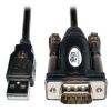 Tripp Lite U209-000-R serial cable Black, White 59.8" (1.52 m) USB A DB92