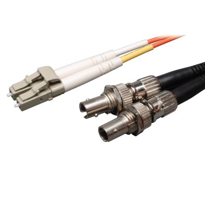 Tripp Lite N457-001-50 fiber optic cable 11.8" (0.3 m) 2x LC 2x ST Orange1