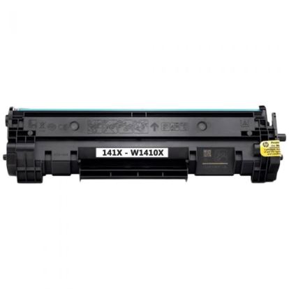 HP 141X Black Compatible Toner Cartridge W1410X, with New Chip1