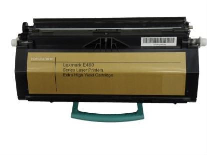 Lexmark  E460X11A, E460X21A Black Toner Cartridge1