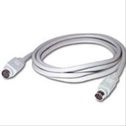 C2G 10ft 8-pin Mini-Din M/M Serial Cable KVM cable White 119.7" (3.04 m)1