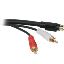 C2G Value Series S-Video/RCA Type Audio Cable 50ft S-video cable 600" (15.2 m) Black1