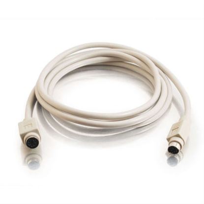 C2G 25ft PS/2 M/F Keyboard/Mouse Extension Cable PS/2 cable 300" (7.62 m) White1