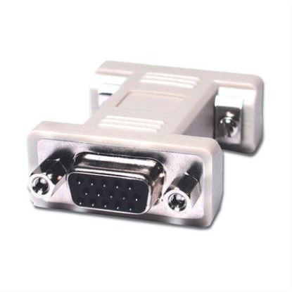 C2G HD15 VGA M/F Port Saver Adapter VGA (D-Sub) Silver1