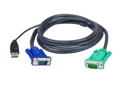 ATEN 2L-5201U KVM cable Black 47.2" (1.2 m)1