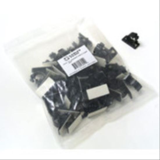 C2G 0.5in Self-Adhesive 50pk cable clamp Black 50 pc(s)1
