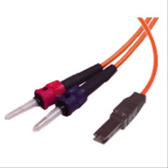 C2G 8m MTRJ/ST Duplex 62.5/125 Multimode Fiber Patch Cable - Orange fiber optic cable 315" (8 m)1