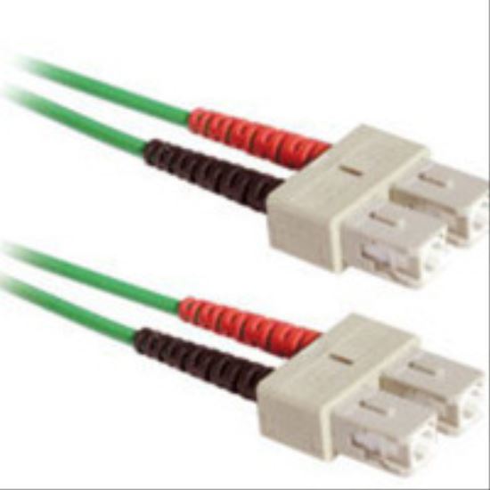 C2G 5m SC/SC Duplex 62.5/125 Multimode Fiber Patch Cable - Green fiber optic cable 196.9" (5 m)1