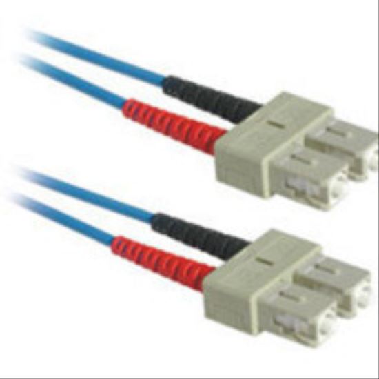 C2G 1m SC/SC Duplex 62.5/125 Multimode Fiber Patch Cable - Blue fiber optic cable 39.4" (1 m)1