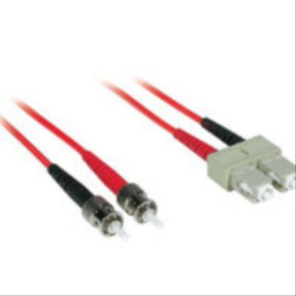 C2G 10m SC/ST Duplex 62.5/125 Multimode Fiber Patch Cable fiber optic cable 393.7" (10 m) Red1