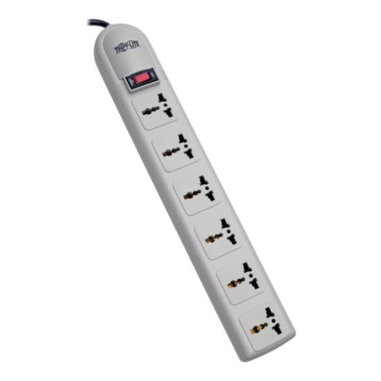 Tripp Lite SUPER6OMNIB surge protector White 6 AC outlet(s) 220-250 V 70.9" (1.8 m)1