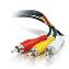 C2G 3ft Value Series RCA Type Audio Video Cable composite video cable 35.4" (0.9 m) Black1