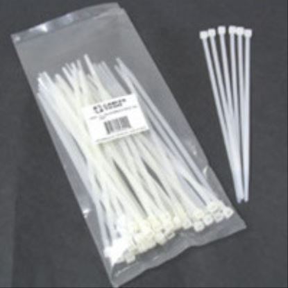 C2G 6in Cable Ties - White 100pk cable tie1