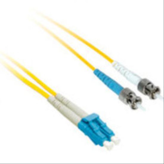 C2G 2m LC/ST LSZH Duplex 9/125 Single-Mode fiber optic cable 78.7" (2 m) Yellow1
