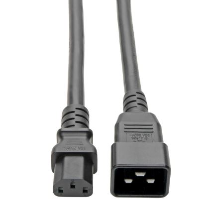 Tripp Lite P032-007 power cable Black 83.9" (2.13 m) C13 coupler C20 coupler1