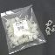 C2G 0.5in Nylon 50pk cable clamp White 50 pc(s)1