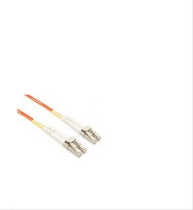 Unirise LC-LC, 0.5m fiber optic cable 19.7" (0.5 m) OM2 Orange1