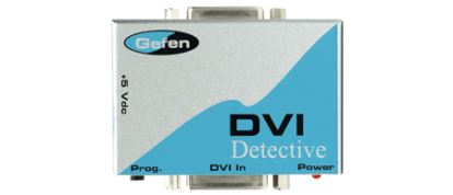 Gefen EXT-DVI-EDIDN cable gender changer Blue, Silver1