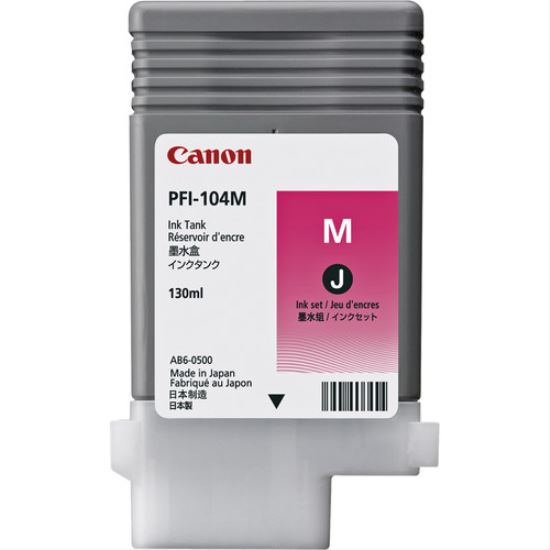 CANON IPF650 /PF750 PFI104M MAGENTA INK YIELD 130ML1