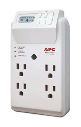 APC P4GC surge protector White 4 AC outlet(s) 120 V1