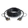 C2G 6ft Pro Series DVI-D + 3.5mm CL2 DVI cable 72" (1.83 m) Black2