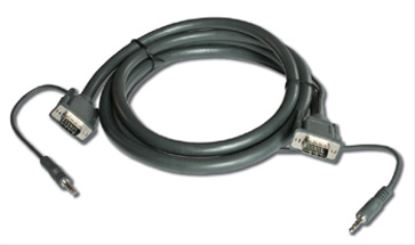 Kramer Electronics 15-pin HD + 3.5mm Audio Cable 181.1" (4.6 m) VGA (D-Sub) + 3.5mm Black1