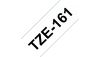 Brother TZe-161 label-making tape Black on transparent2