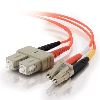 C2G 11118 fiber optic cable 196.9" (5 m) LC SC Orange1