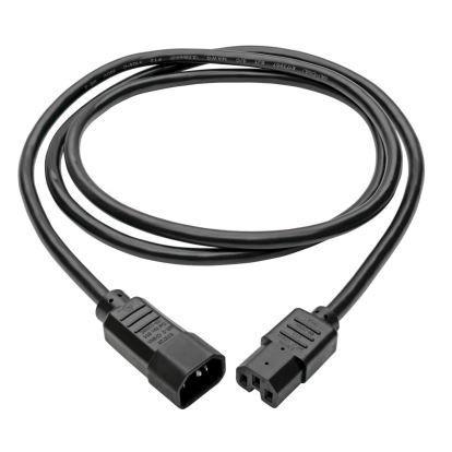 Tripp Lite P018-006 power cable Black 70.9" (1.8 m) C14 coupler C15 coupler1