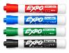 EXPO 80174 marker 4 pc(s) Chisel tip Black, Blue, Green, Red2
