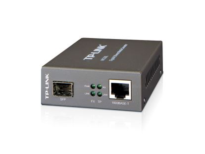 TP-Link MC220L network media converter 1000 Mbit/s Multi-mode, Single-mode Black1
