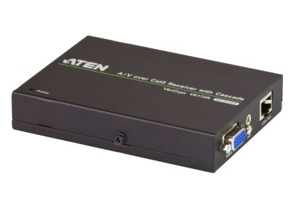 ATEN VE172R AV extender AV receiver Black1