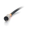 C2G 25ft RapidRun coaxial cable 300" (7.62 m) Black3