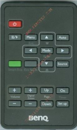 BenQ SKU-Remote594-001 remote control IR Wireless Projector Press buttons1