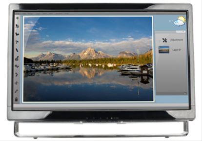 Planar Systems PXL2230MW 21.5" 1920 x 1080 pixels Full HD LED Touchscreen Tabletop Metallic1