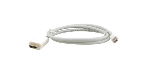 Kramer Electronics 1.8m M/M 70.9" (1.8 m) mini DisplayPort HDMI White1