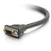 C2G 60092 video cable adapter 17.7" (0.45 m) VGA (D-Sub) RapidRun Black3