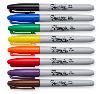 Sharpie 30217PP permanent marker Fibre tip Black, Blue, Brown, Green, Orange, Purple, Red, Yellow 8 pc(s)1