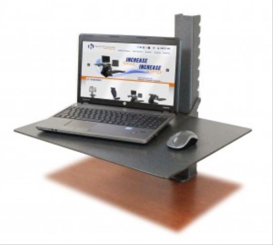 HealthPostures TaskMate EZ Surface Black Notebook Multimedia stand1