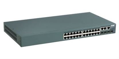 SMC TigerSwitch 26 Port 10/100/1000 Managed Power over Ethernet (PoE)1