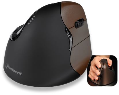 Evoluent VerticalMouse 4 mouse Right-hand RF Wireless Optical1