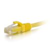 C2G 6" Cat6 networking cable Yellow 5.91" (0.15 m) U/UTP (UTP)2