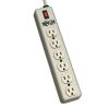 Tripp Lite 6SPDX-15 surge protector Beige 6 AC outlet(s) 120 V 180" (4.57 m)1