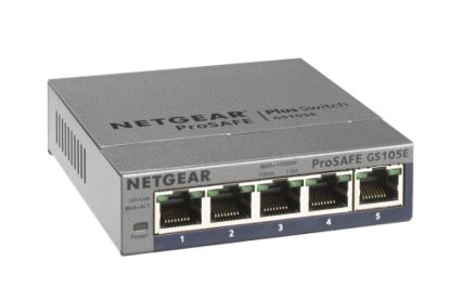 NETGEAR GS105E Managed L2/L3 Gigabit Ethernet (10/100/1000) Gray1